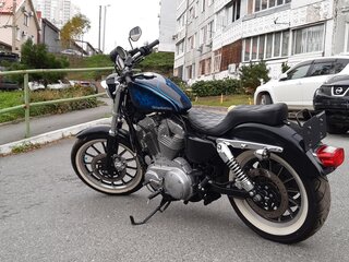 2009 Harley-Davidson Sportster 883, синий, 525000 рублей, вид 3