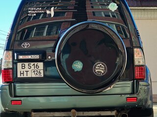 2000 Toyota Land Cruiser Prado 90 Series Рестайлинг, чёрный, 1240000 рублей, вид 4