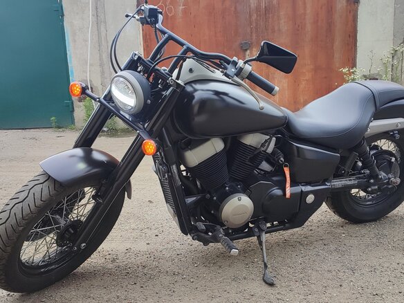 2013 Honda Shadow 750, чёрный, 580000 рублей