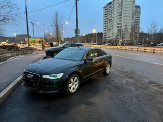 2014 Audi A6 IV (C7), чёрный, 1875000 рублей, вид 1