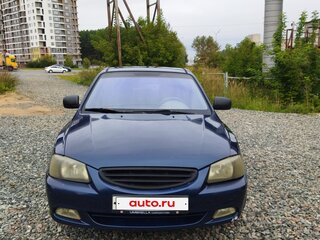 2008 Hyundai Accent ТагАЗ II, синий, 249000 рублей, вид 2