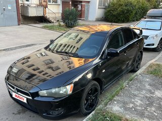 2007 Mitsubishi Lancer X, чёрный, 500000 рублей, вид 2