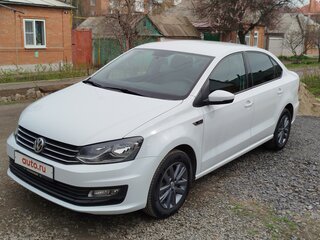 2019 Volkswagen Polo V Рестайлинг, белый, 1255000 рублей, вид 1
