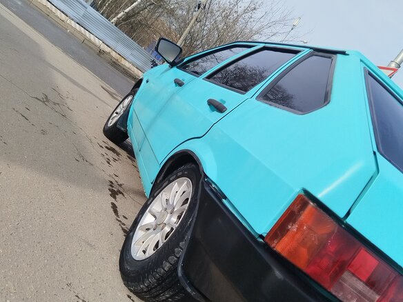 2003 Lada (ВАЗ) 21093i, голубой, 240000 рублей - вид 7