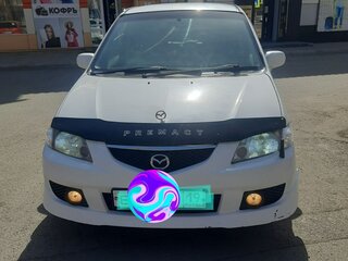 2001 Mazda Premacy I (CP), белый, 600000 рублей, вид 3