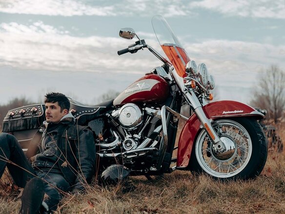 2024 Harley-Davidson Heritage, красный, 4450000 рублей - вид 15