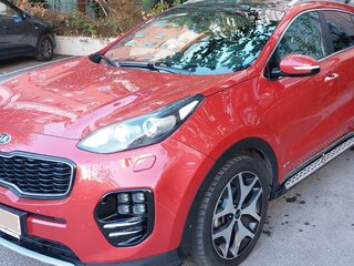 2017 Kia Sportage IV, красный, 2500000 рублей, вид 4