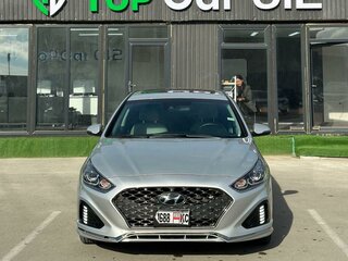 2019 Hyundai Sonata VII (LF) Рестайлинг, серебристый, 2000000 рублей, вид 2