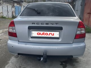 2011 Hyundai Accent ТагАЗ II, серебристый, 375000 рублей, вид 5
