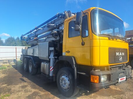 1991 Schwing Автобетононасос, жёлтый, 8300000 рублей, вид 1