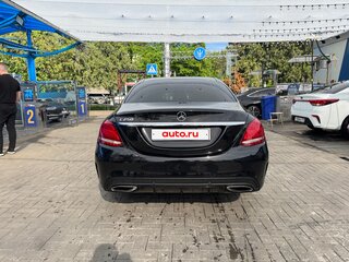 2017 Mercedes-Benz C-Класс 250 9G-TRONIC IV (W205), чёрный, 3100000 рублей, вид 4
