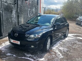 2008 Mazda 3 I (BK) Рестайлинг, чёрный, 900000 рублей, вид 2