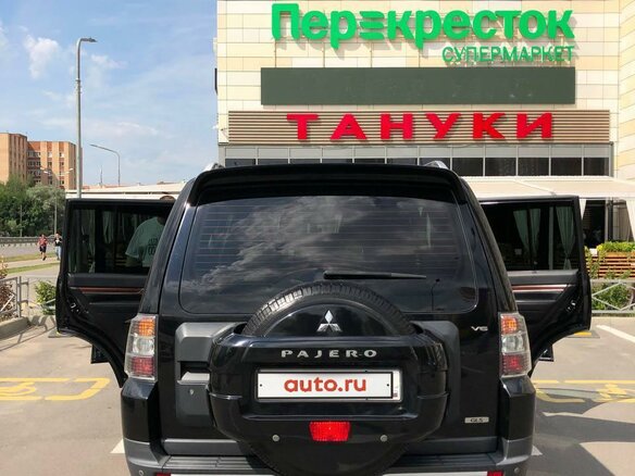 2007 Mitsubishi Pajero IV, чёрный, 2999999 рублей - вид 16