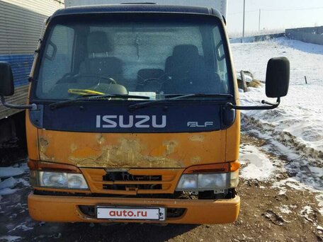 1997 Isuzu Elf (N-series), оранжевый, 1200000 рублей, вид 3
