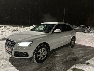 2013 Audi Q5 I (8R) Рестайлинг, белый, 2600000 рублей, вид 1