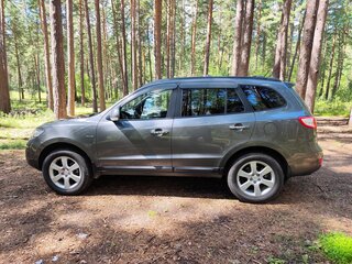 2008 Hyundai Santa Fe II, серый, 1149000 рублей, вид 3