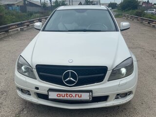 2008 Mercedes-Benz C-Класс 180 Kompressor III (W204), белый, 1050000 рублей, вид 1