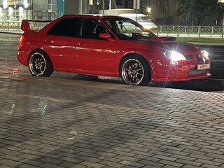 2002 Subaru Impreza WRX II Рестайлинг 1, красный, 875000 рублей, вид 4
