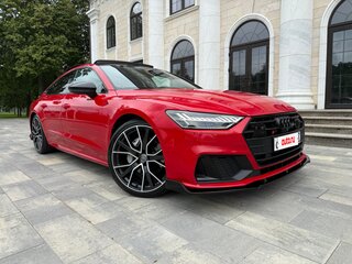 2018 Audi A7 50 TDI II (4K), красный, 4749000 рублей, вид 4