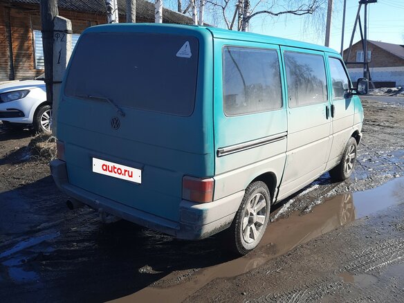 1991 Volkswagen Caravelle T4, зелёный, 160000 рублей - вид 4