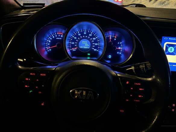 2015 Kia Optima III Рестайлинг, чёрный, 1300000 рублей - вид 5