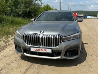 2021 BMW 7 серии 730d xDrive VI (G11/G12) Рестайлинг, серый, 9500000 рублей, вид 2