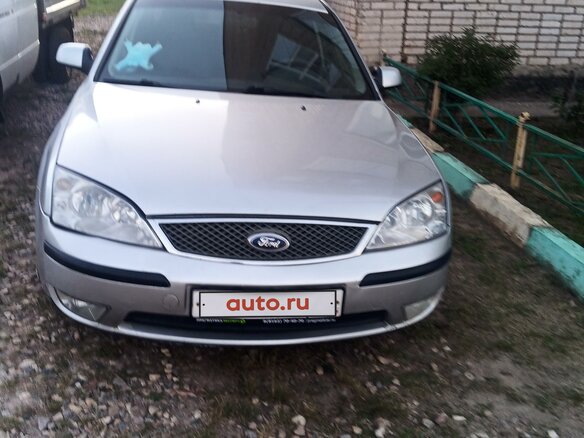 2005 Ford Mondeo III Рестайлинг, серебристый, 350000 рублей - вид 1