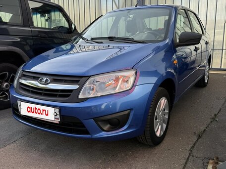 2017 Lada (ВАЗ) Granta I, синий, 479000 рублей, вид 2