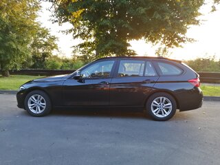 2018 BMW 3 серии 318d VI (F3x) Рестайлинг, чёрный, 1800000 рублей, вид 2