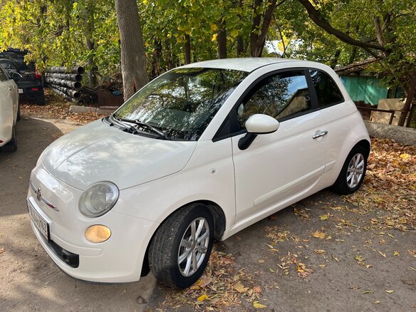 2012 Fiat 500 II, белый