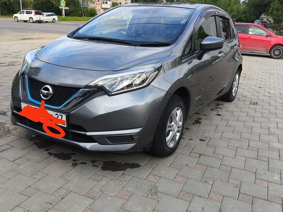 2018 Nissan Note e-Power II Рестайлинг, серый, 1150000 рублей - вид 5