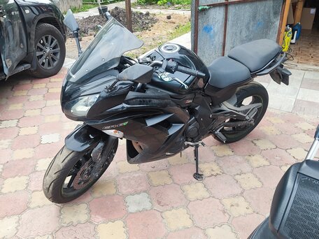 2015 Kawasaki ER-6F (Ninja 650R), чёрный, 499000 рублей, вид 3