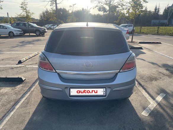 2007 Opel Astra H, серый, 400000 рублей - вид 3