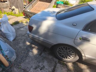1994 Toyota Crown IX (S140), белый, 300000 рублей, вид 4