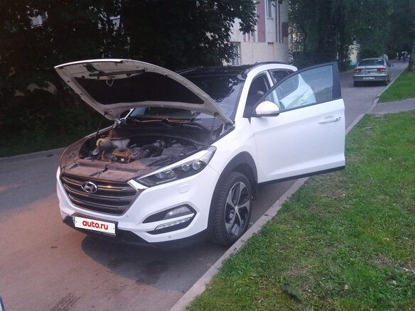 2015 Hyundai Tucson III, белый