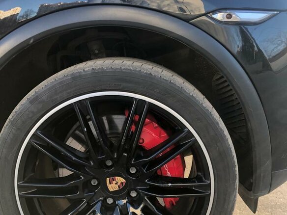 2011 Porsche Cayenne Turbo II (958), чёрный, 2700000 рублей - вид 8