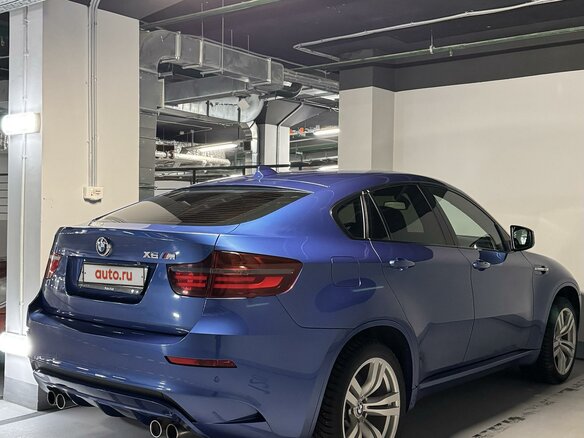 2009 BMW X6 M I (E71), синий - вид 5
