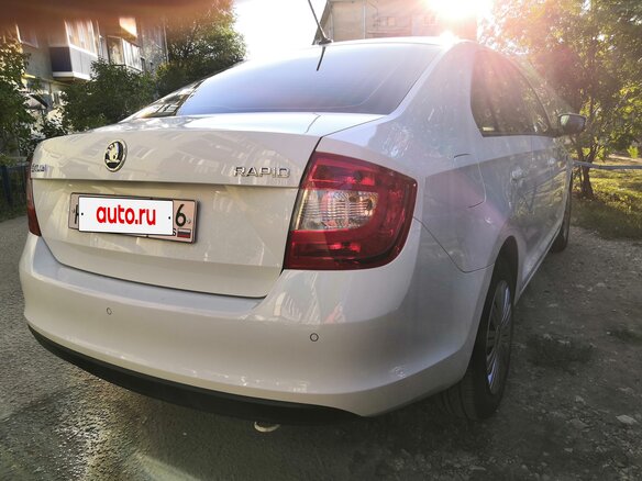 2016 Skoda Rapid I, белый, 849000 рублей - вид 5