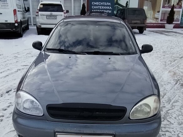 2008 Chevrolet Lanos I, серый, 290000 рублей