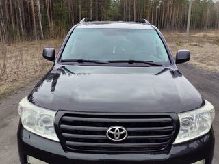 2009 Toyota Land Cruiser 200 Series, чёрный, 2850000 рублей, вид 2