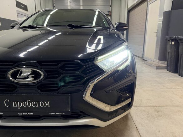 2023 Lada (ВАЗ) Vesta SW Cross I Рестайлинг (NG), чёрный - вид 15