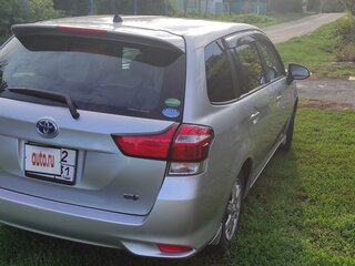 2016 Toyota Corolla Fielder XI (E160, E170, E180) Рестайлинг 1, серый, 1100000 рублей, вид 4