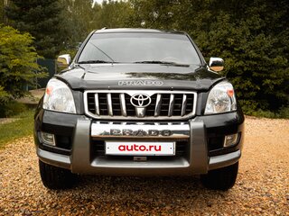 2008 Toyota Land Cruiser Prado 120 Series Рестайлинг, чёрный, 4800000 рублей, вид 3
