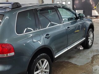 2004 Volkswagen Touareg I, серый, 1600000 рублей, вид 5
