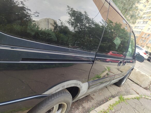 2002 Oldsmobile Silhouette II, синий, 240000 рублей - вид 3