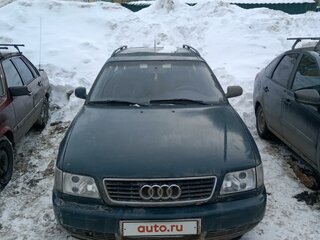 1996 Audi A6 I (C4), зелёный, 400000 рублей, вид 1