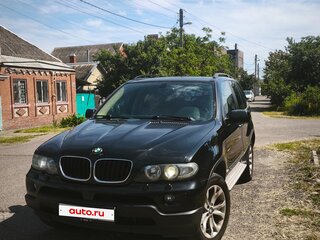 2006 BMW X5 3.0i I (E53) Рестайлинг, чёрный, 1250000 рублей, вид 2