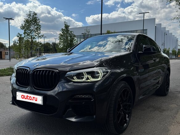 2020 BMW X4 20d II (G02), серый, 5650000 рублей - вид 6