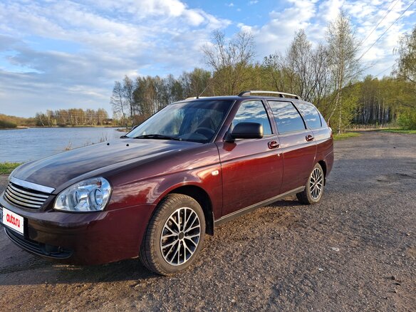 2012 Lada (ВАЗ) Priora I, красный, 760000 рублей - вид 1