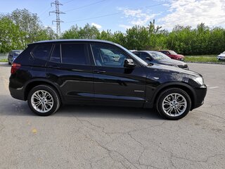 2013 BMW X3 20d xDrive II (F25), чёрный, 1890000 рублей, вид 3